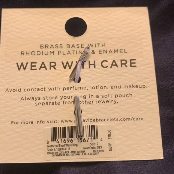 🎩 Pura Vida - Wave stacking ring - Picture 8 of 9